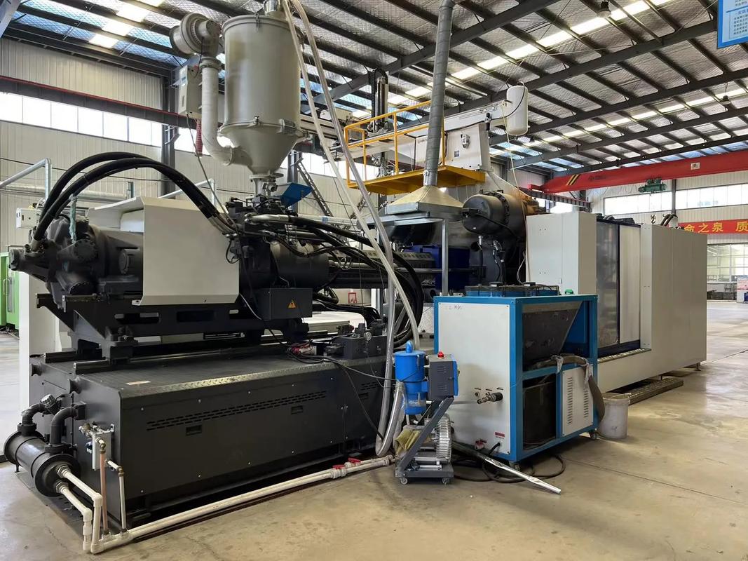 山東工廠海天1080t,含油,料斗,機械手#塑料機械設備 #